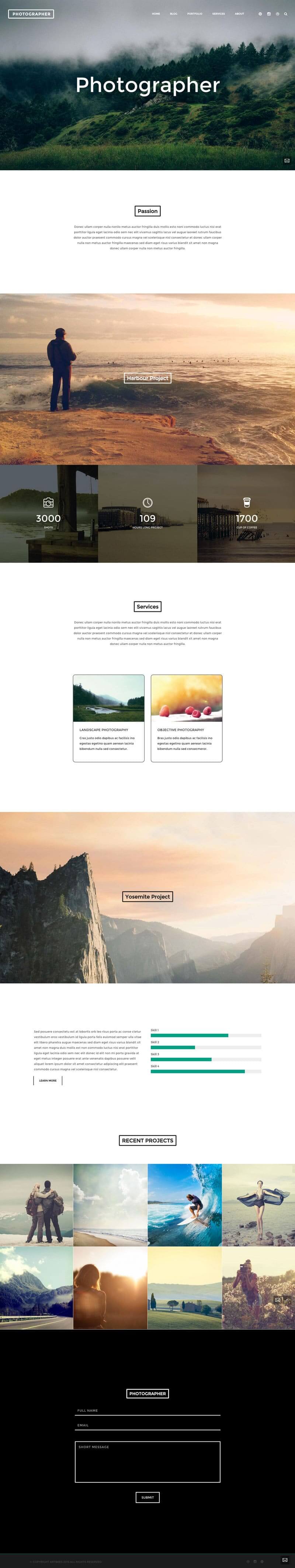 imagery-minimalism in wordpress
