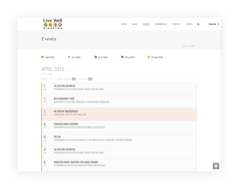 livewellkingstone intro- wordpress for nonprofits