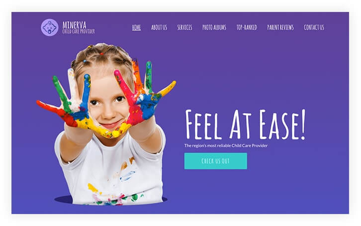 educational- wordpress photography website