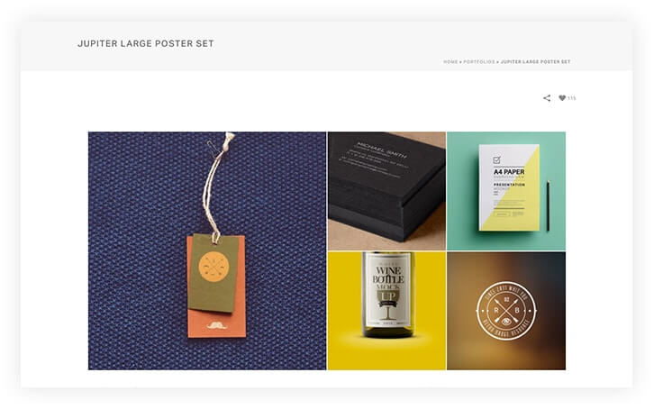 portfolio posta- wordpress photography website