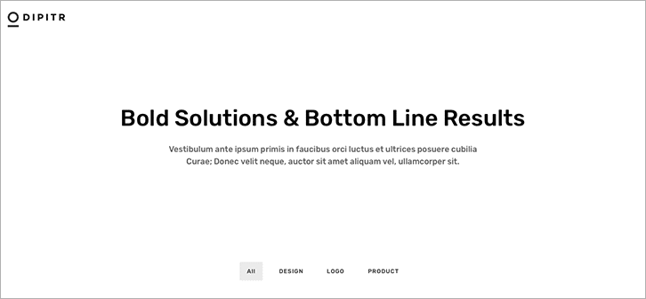 WordPress Header Type