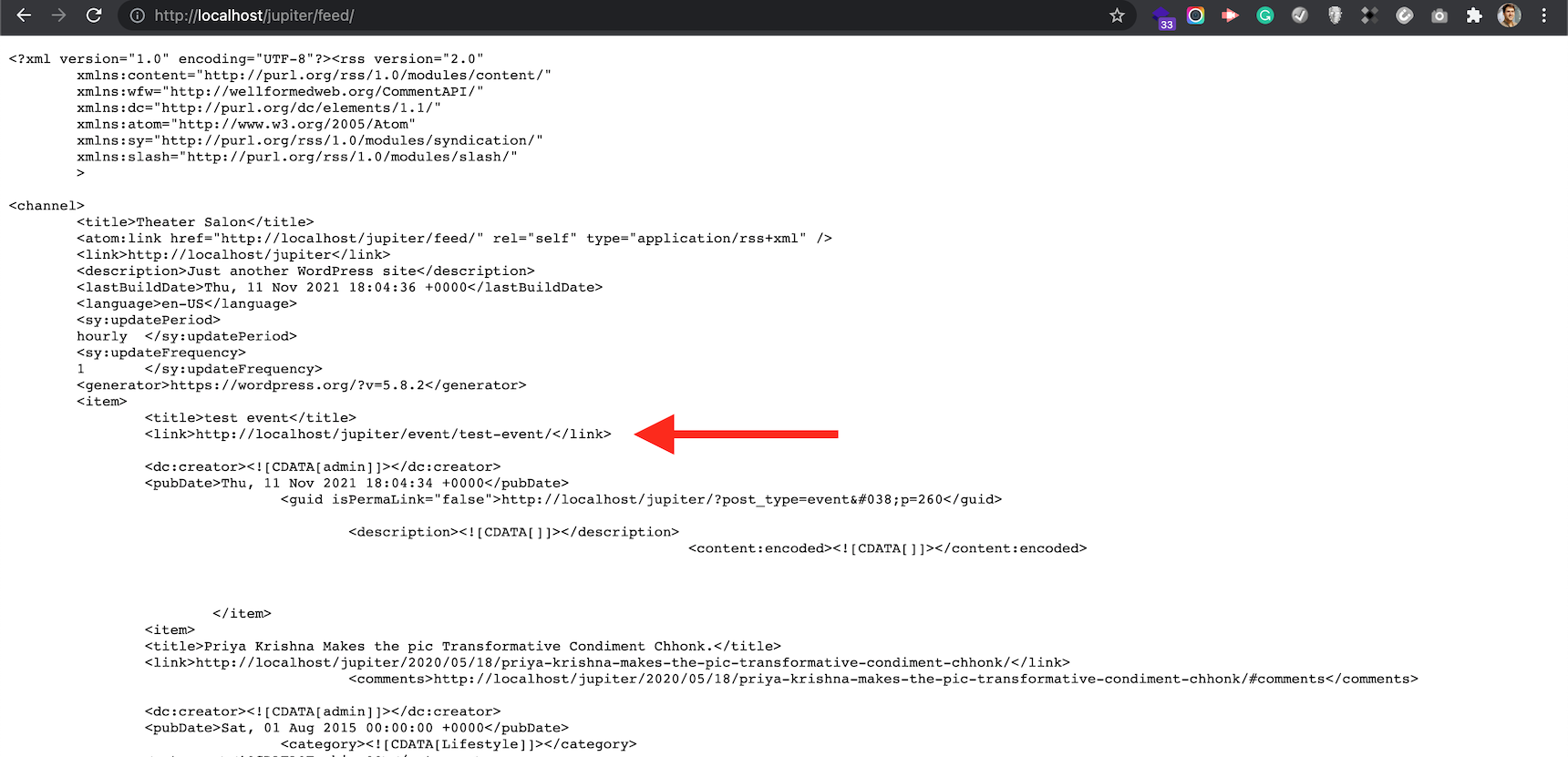 customizing WordPress RSS feed