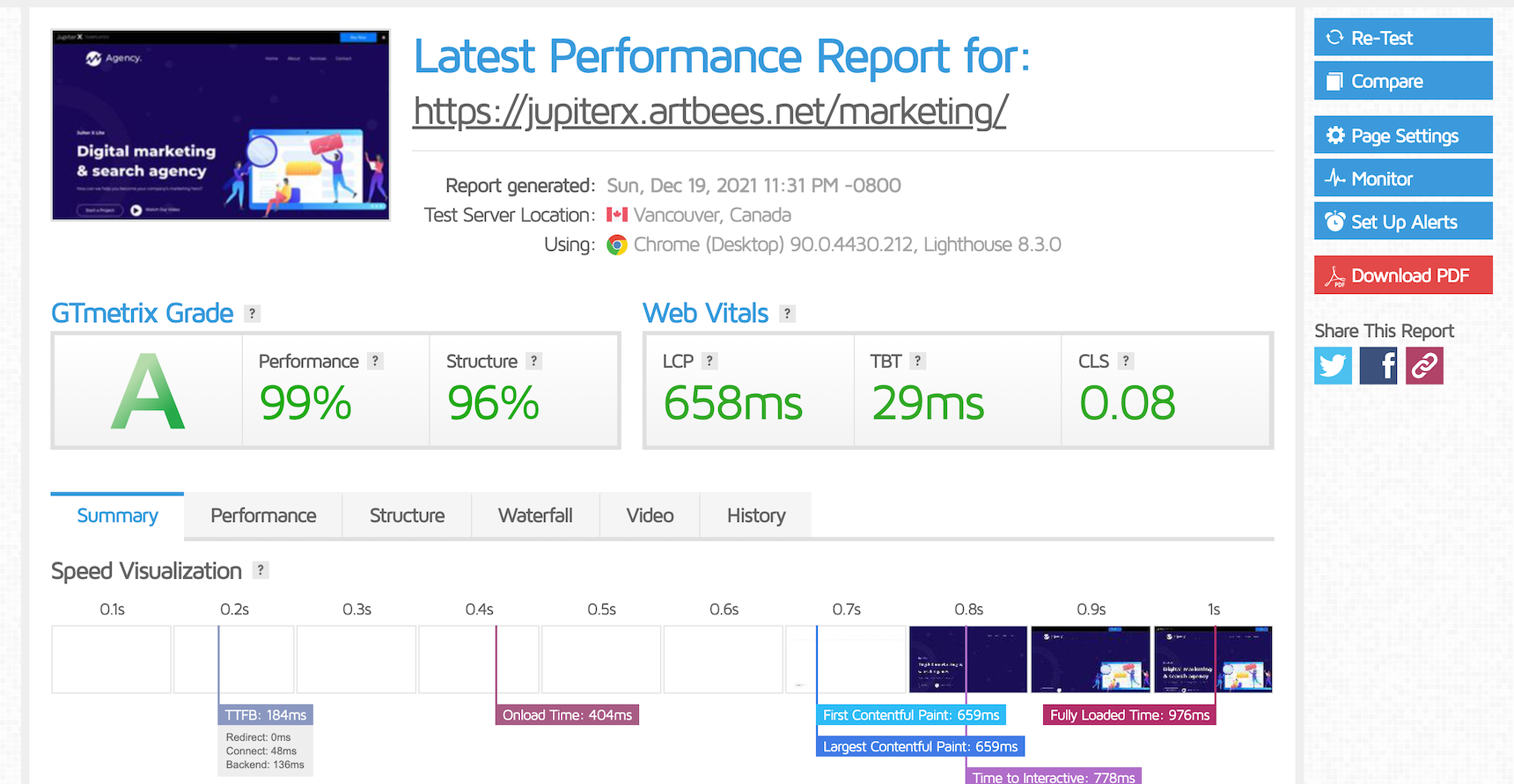 layout shifting in WordPress - performance stick