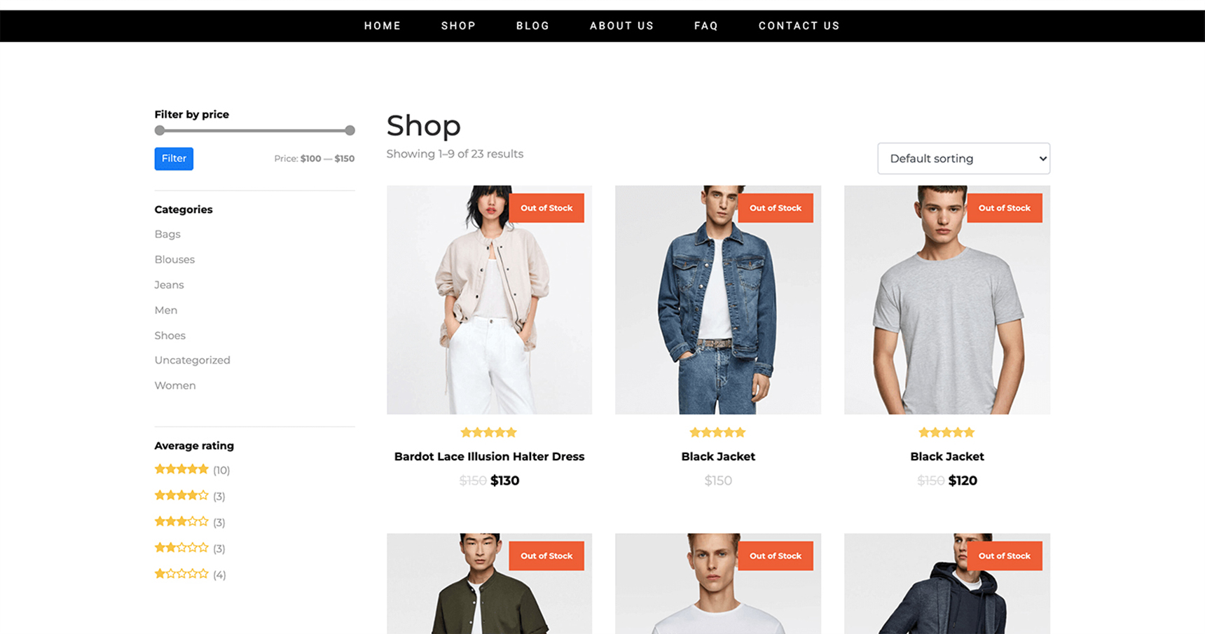 woocommerce product filtering