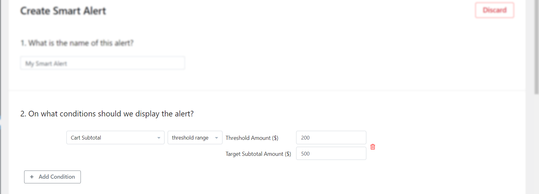 WooCommerce checkout optimization - set condition