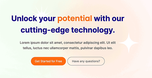 Jupiter X v3 - animated headings